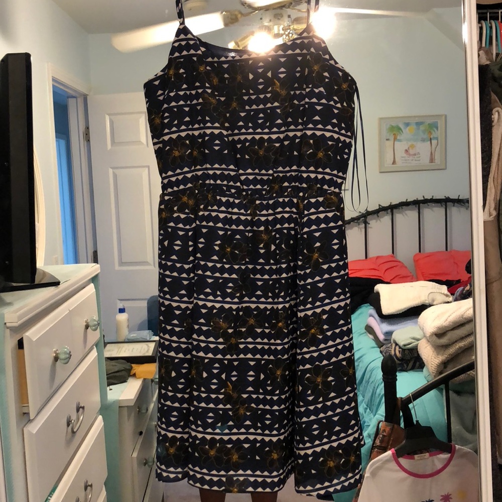 J crew spaghetti strap dress